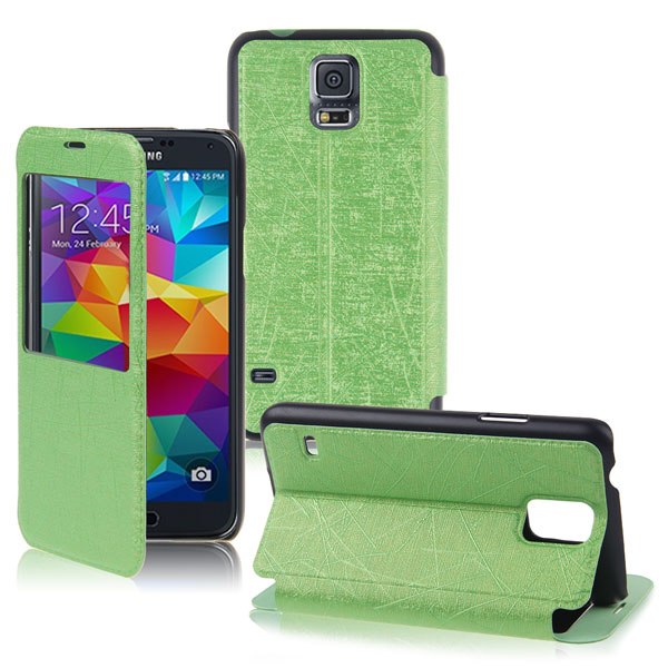 Folio Flip Leather Case Stand Cover Protective Skin for Samsung Galaxy