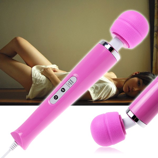 10 Speed Magic Wand Electric Personal Massager Back Body Neck Massage