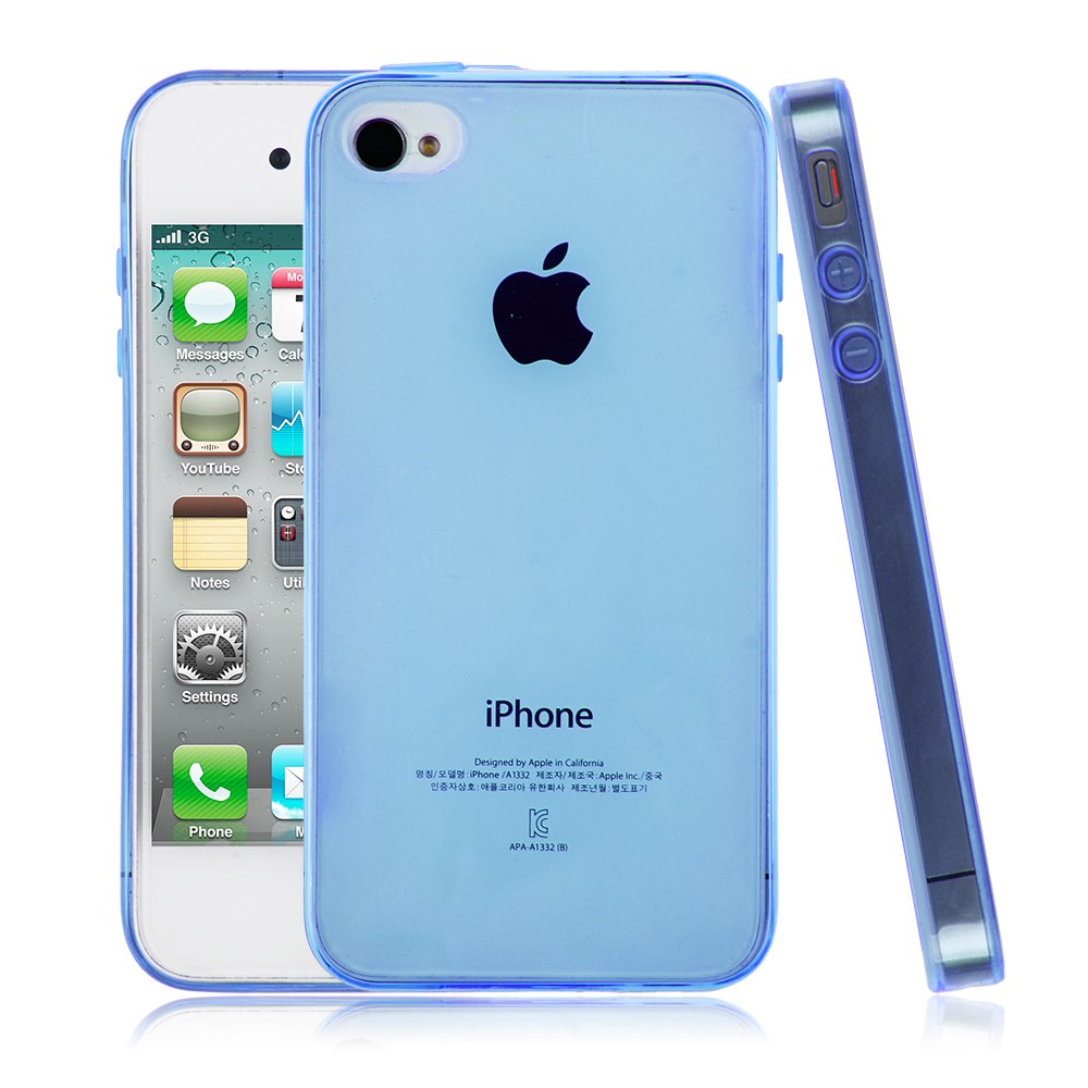 0.3mm Ultra Slim Gel TPU Silicone Back Bumper Case Cover PR Apple
