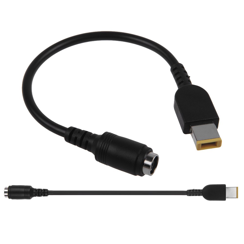 7.9*5.5mm Round to Square End Adapter for Lenovo Thinkpad Power Pigtail