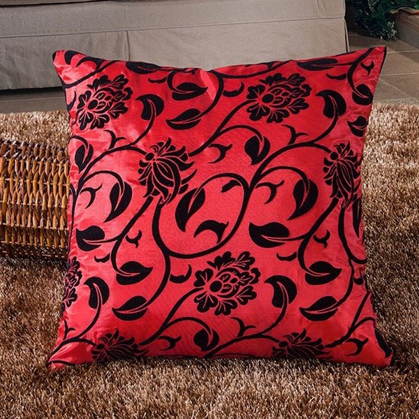 Decorative Flower Pattern Soft Home Throw Pillow Cushion Cover Case Sofa Bed HOT eBay