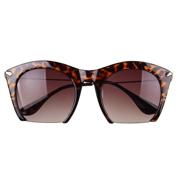 Fashion Clubmaster Vintage Retro Cat Eye Designer Half ...