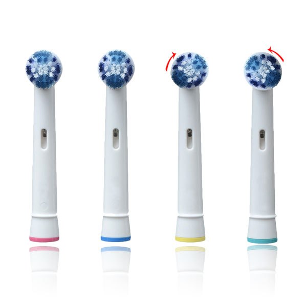 Personal 4pcs Round Tooth Brush Heads Replacement FR Braun Oral B SB20A