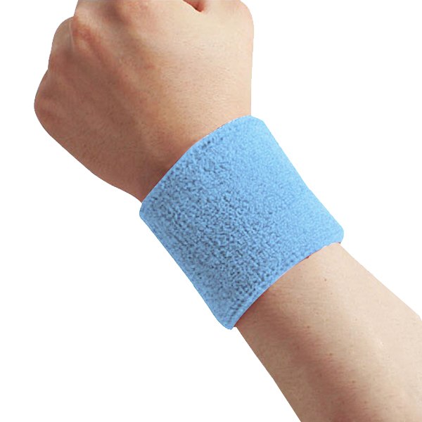 Sweatbands Terry Cloth Cotton Wrist Sweat Band Sports/Yoga/Workout