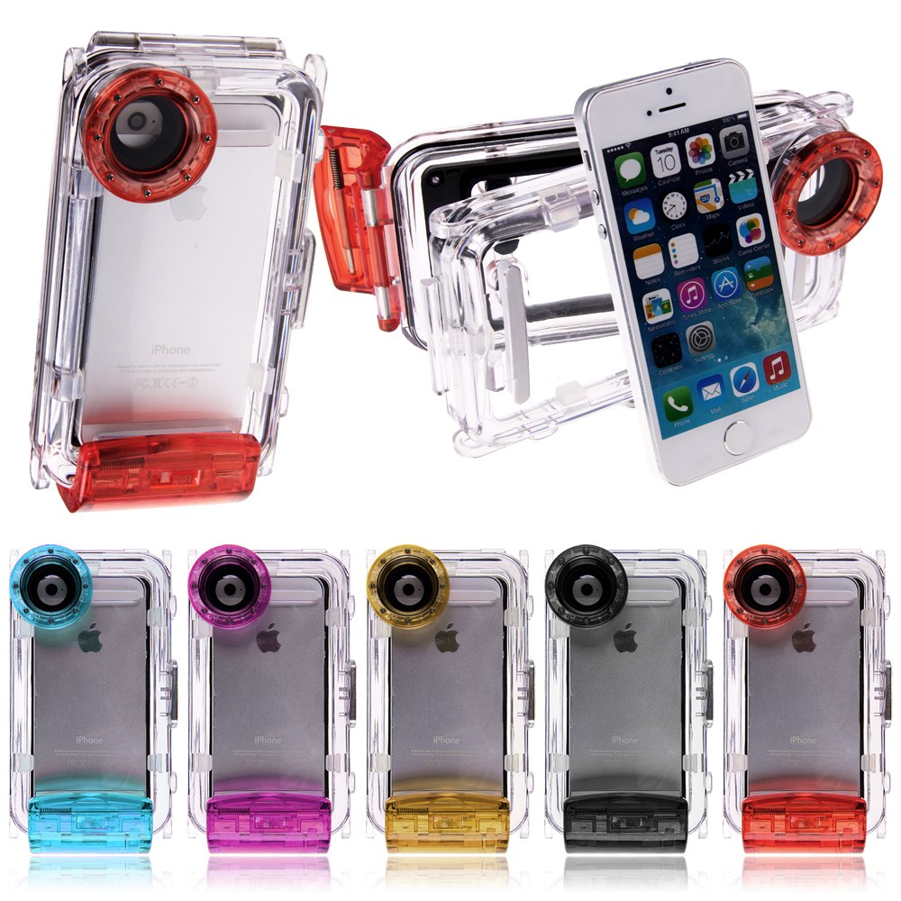 waterproof underwater photo diving 40m housing for iphone 5 5g 5s 5c ebay waterproof underwater photo diving 40m housing for iphone 5 5g 5s 5c ebay