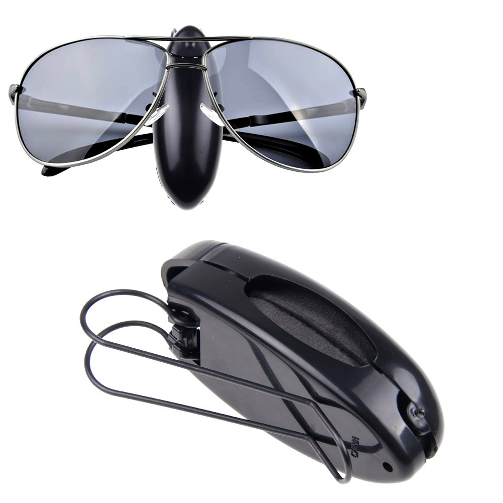 For Car Vehicle Shade Eye Glasses Sunglasses Eyeglasses Sun Clip Holder