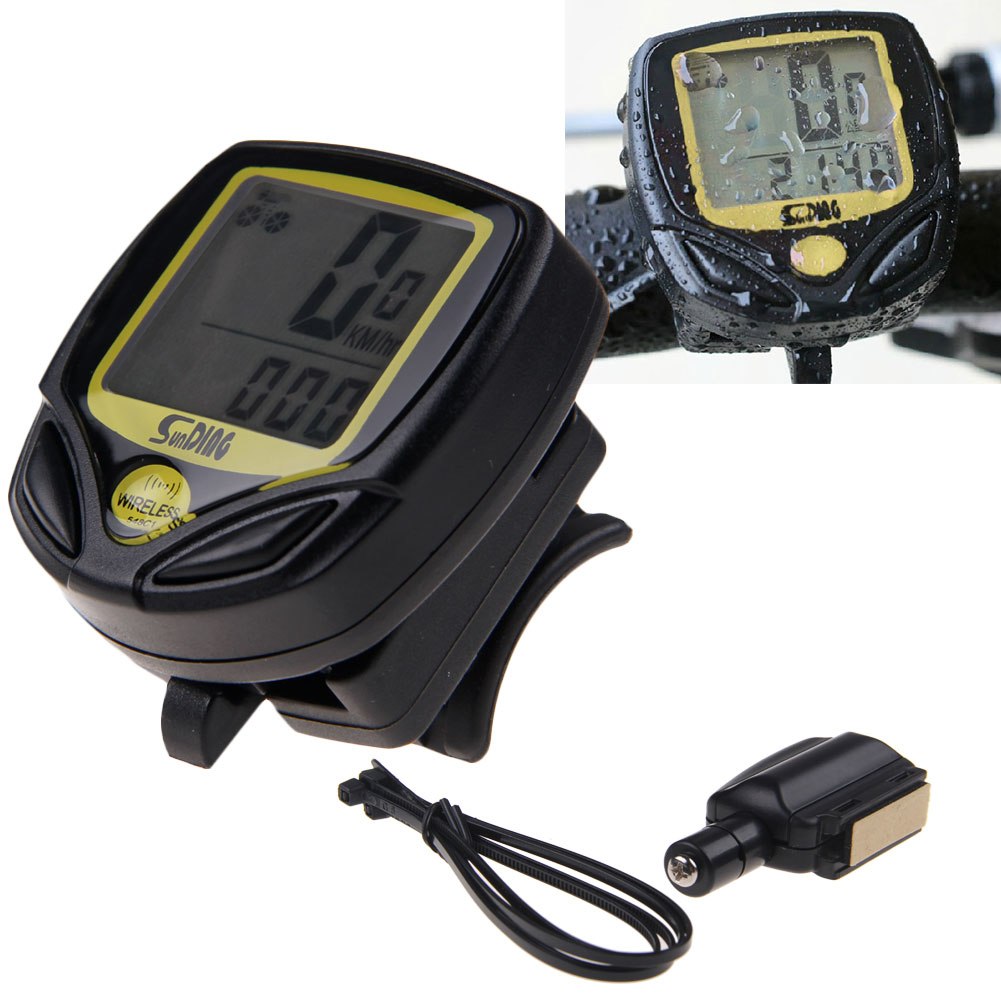 Fahrradtacho Fahrrad Tachometer LCD kabellos