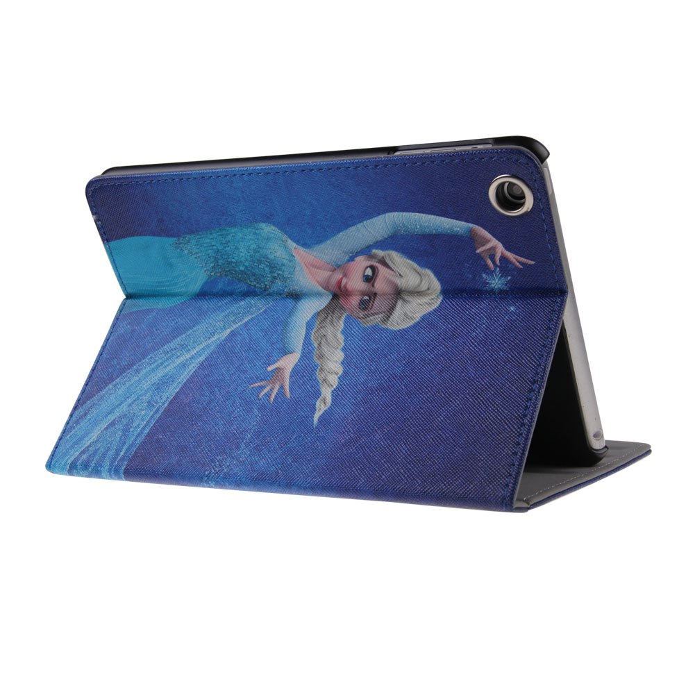 Movie Frozen Olaf Elsa Anna Pu Leather Stand Case Cover For iPad Mini 2