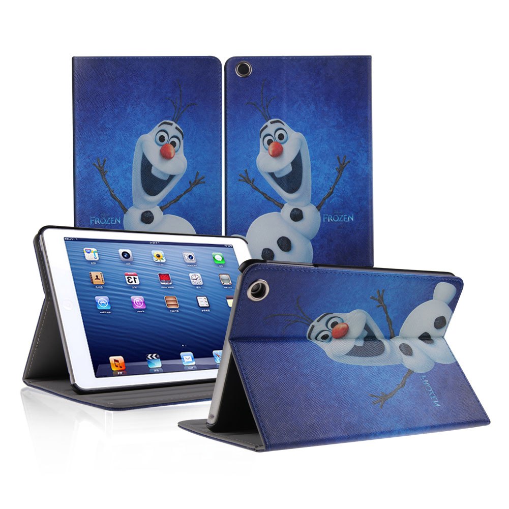 Disney Frozen Character Folio PU Leather Case Cover Stand