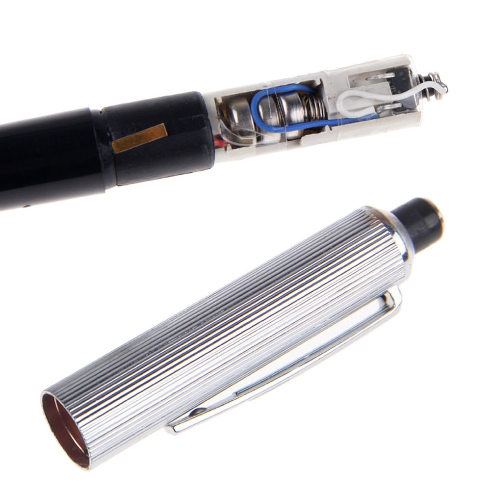 2in1 Shocking Ball Point Funny Pen Electric Shock Joke Prank Trick Toy