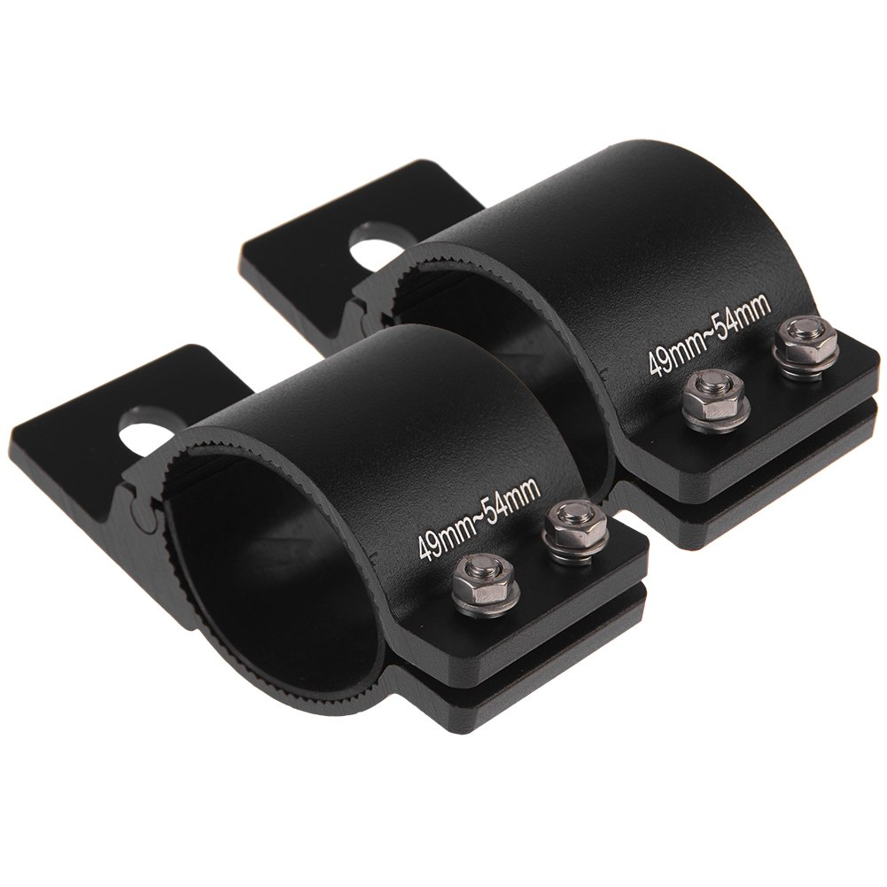 1 Pair Bullbar Mounting Bracket Clamp For LED Light Bar Rigid UHF HID