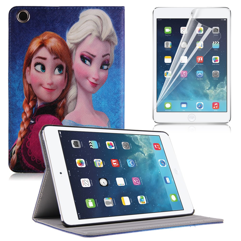 Frozen Smart Leather Case Cover for Apple iPad 5 iPad Air 2