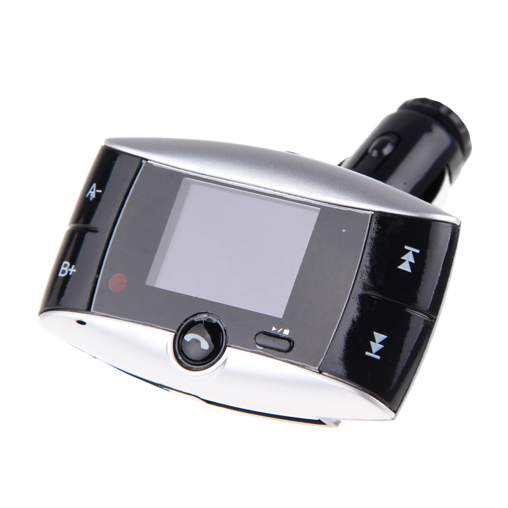 Bluetooth USB SD Transmitter FM MP3 Player Musik Freisprechanlage Car