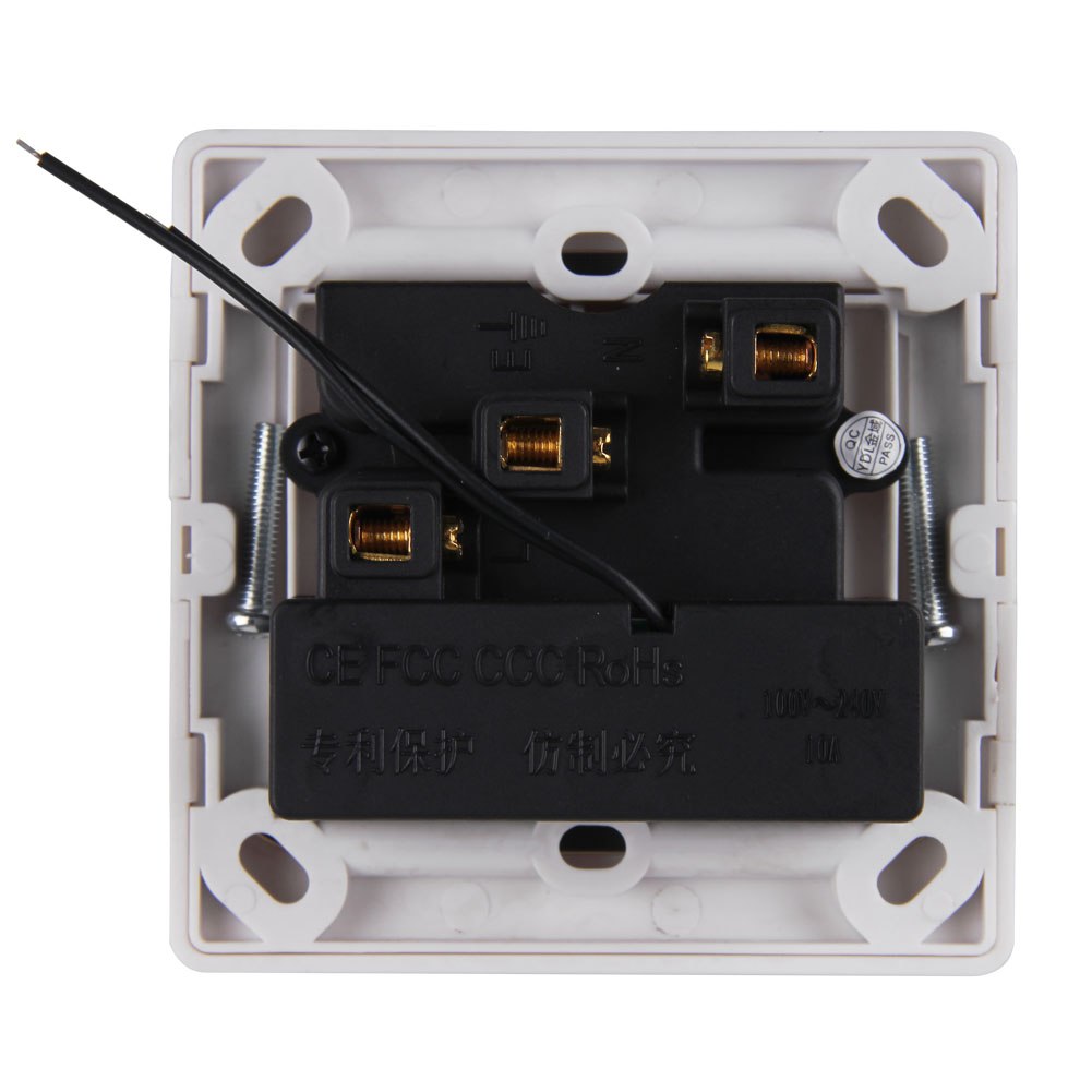 Global Wall Socket Charger Power Supply Outlet Plate Panel+USB Port w/ LED Light eBay
