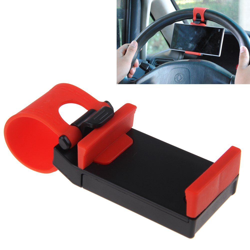 Universal Car Steering Wheel Mount Holder For Android Smart Cell Phones
