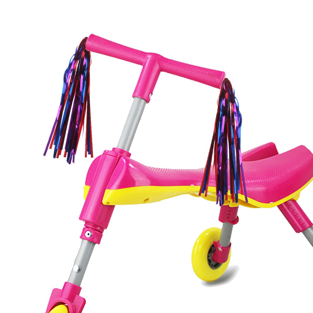 Kids Bike Cycling Handlebar Streamers Tassles Handle Bar Bicycle