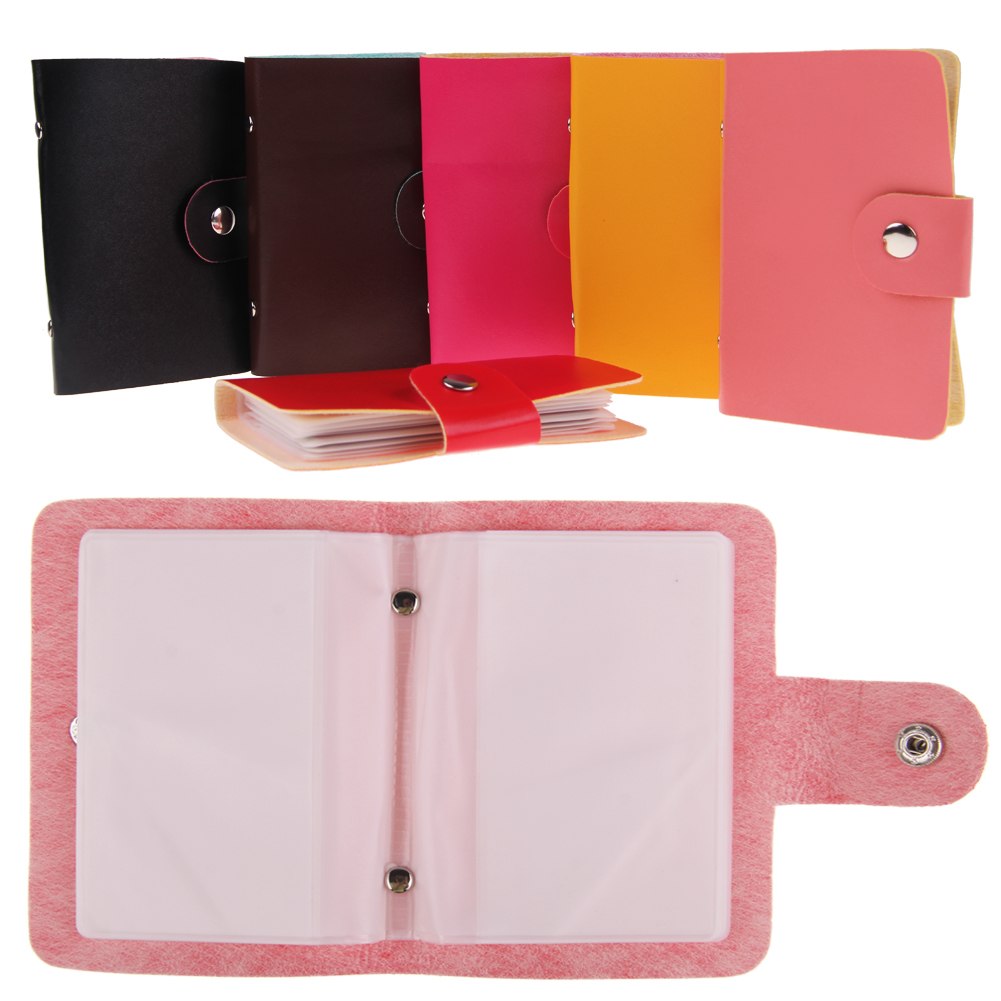 Small Size Portable 24 Slots Business ID Credit Card Holder Wallet Pocket Case | eBay