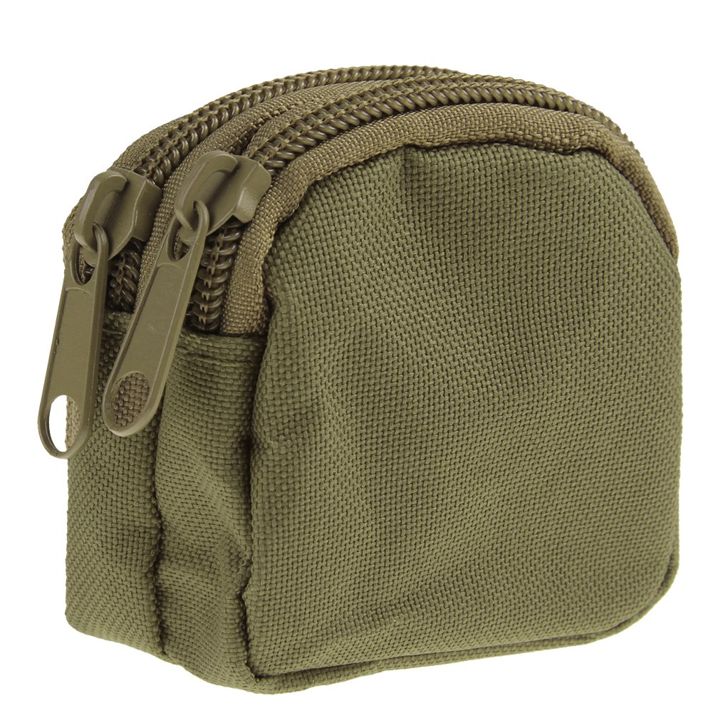 Canvas Bags Case 2 Zipper Outdoor Travel Army Military Portable