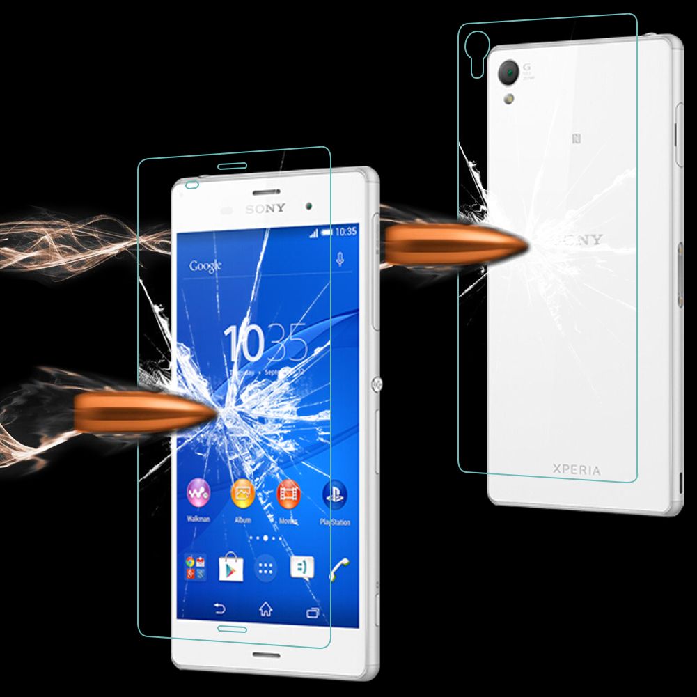 Kingkong Tempered Glass Sony Xperia Z3 D6653 for sony xperia z3 d6653 front back tempered glass