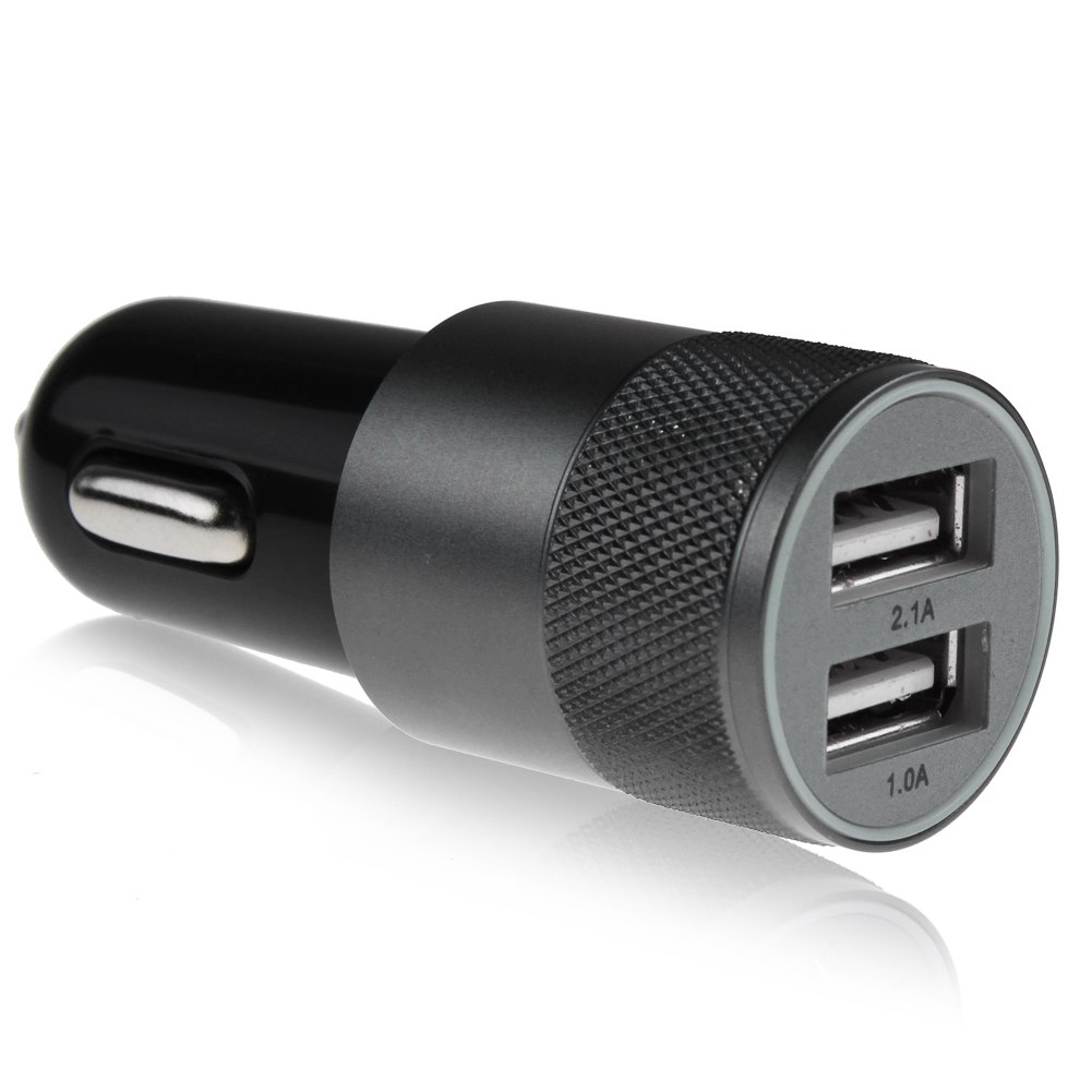 Aluminium UNIVERSAL USB 2.1 1A DUAL CAR CHARGER ADAPTER CIGARETTE SOCKET LIGHTER eBay