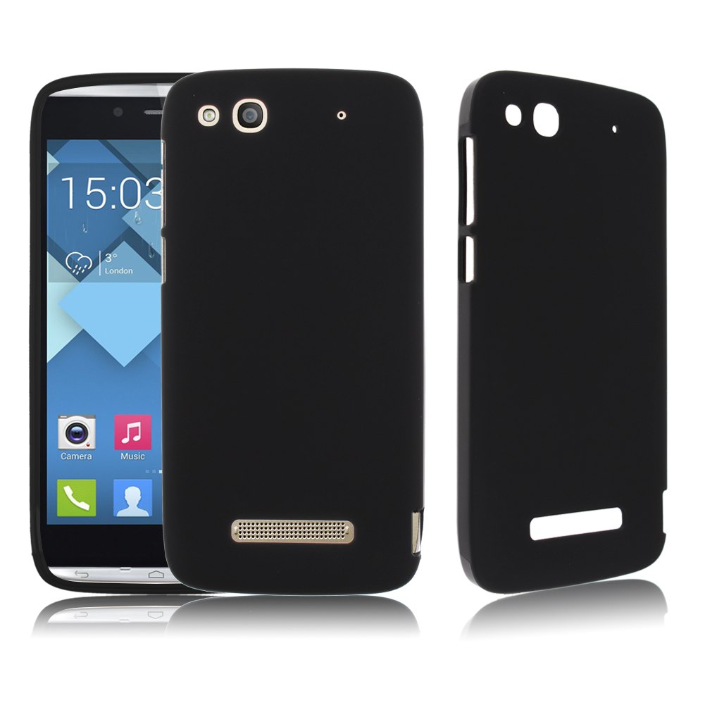 Soft TPU Snap On Case Skin Cover For Alcatel One Touch Idol Alpha OT