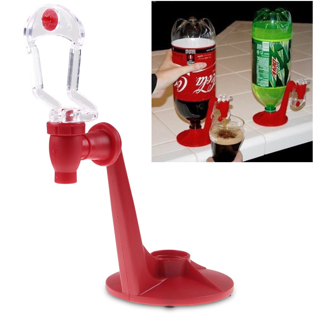 Soda Dispense Gadget Cool Party Drinking Fizz Saver Dispenser Water