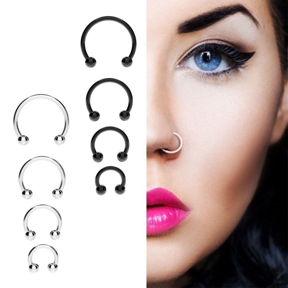 Lip Piercing Metal Stud 90