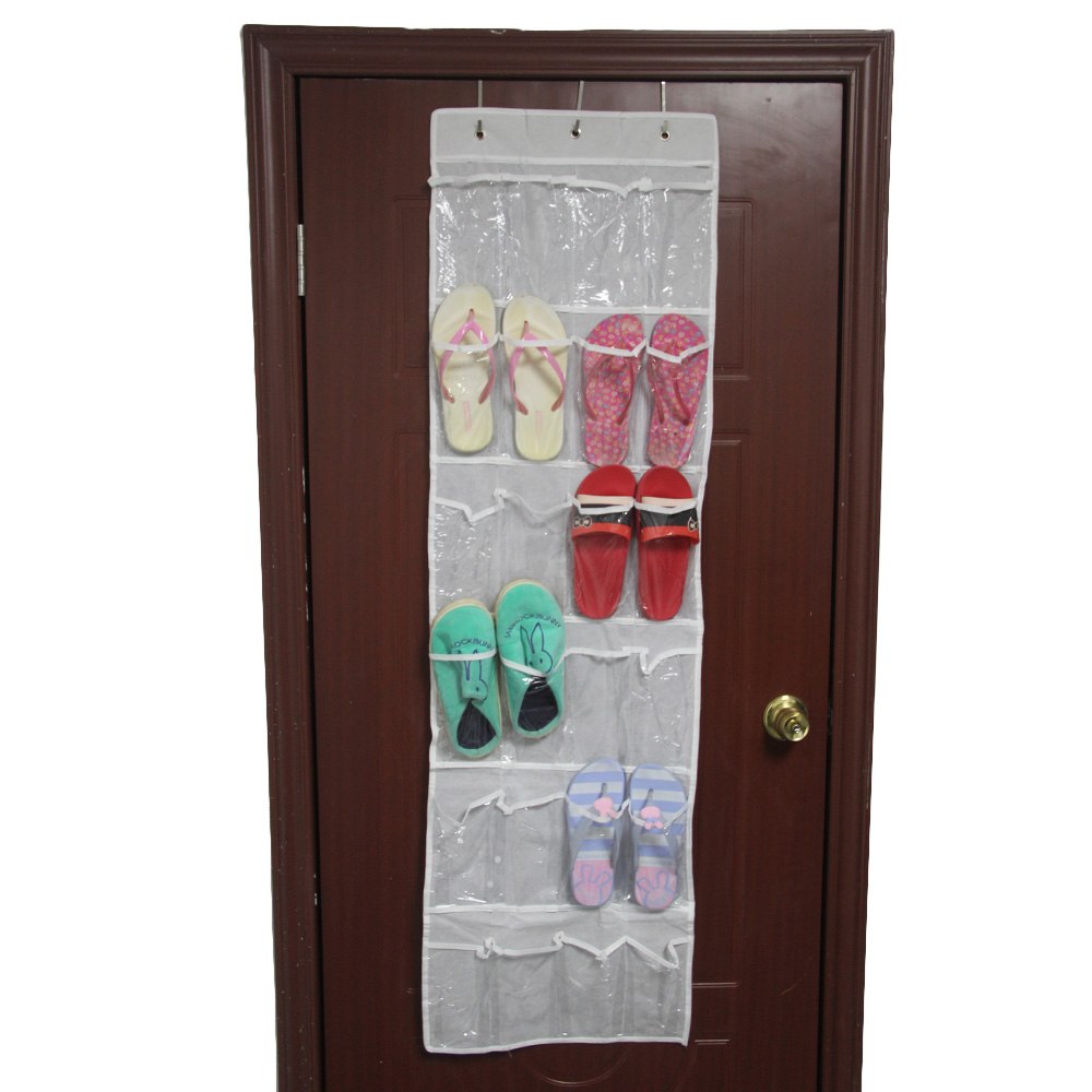 closet door shoe storage 24 pocket the door hanging holder shoe organizer rack closet door shoe storage 24 pocket the door hanging holder shoe organizer rack