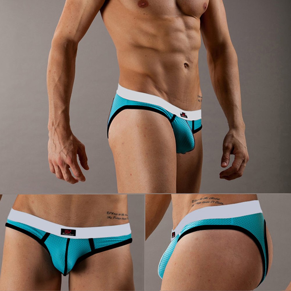 Mens Boy's Sexy Briefs Mesh Thong Jockstrap Gstring Back Hole