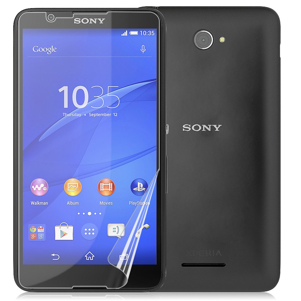 clear screen protector guard for sony xperia e4 e4 clear screen protector guard for sony xperia e4 e4