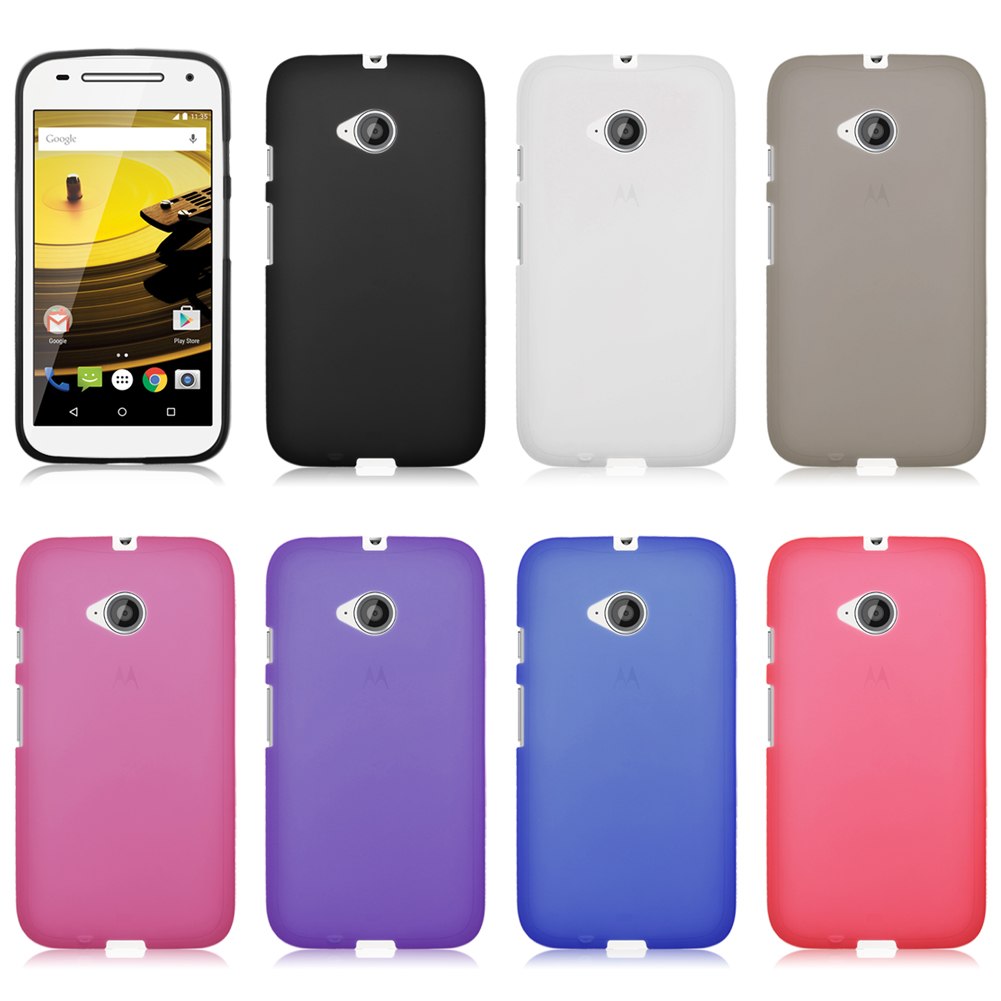 Jelly Frosted Matte Gel TPU Back Case Cover Skin for Various Mobile