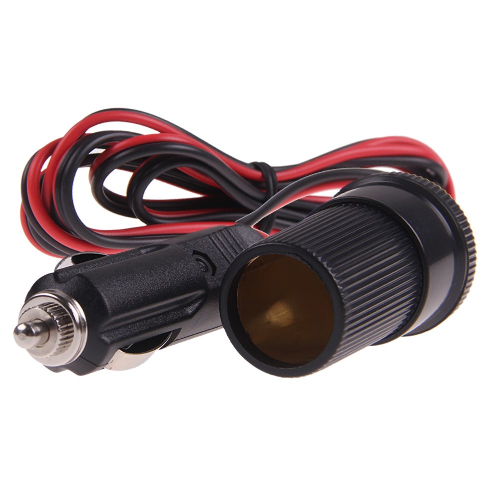 12V DC 1.5M Car Cigarette Lighter Power Plug Socket Cord Adapter