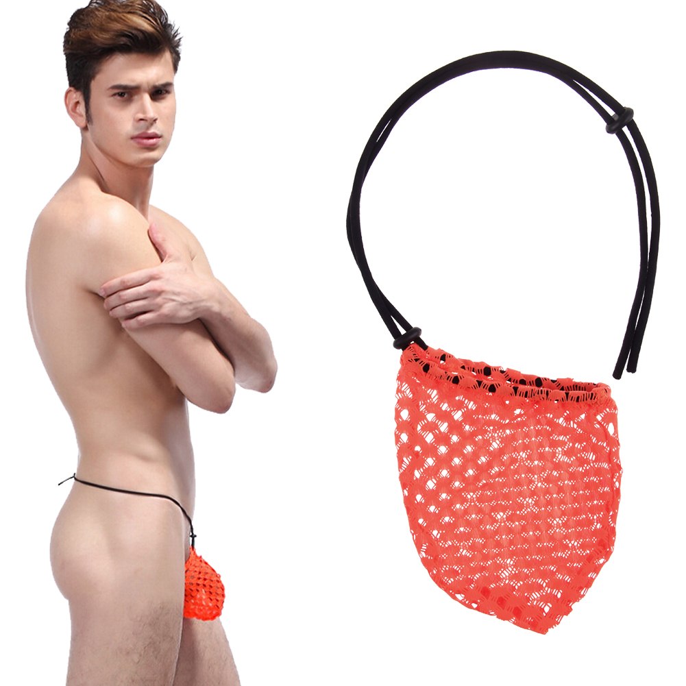 Mens Sexy G String Thongs Bikini Underwear Ball Bag Bulge Pouch Briefs 