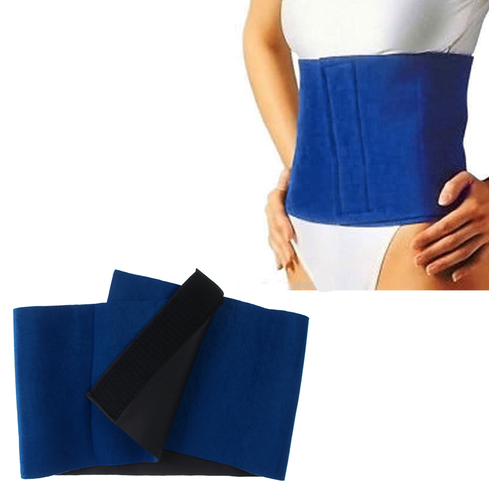 Soft Tight Slim Exercise Waist Belt Wrap Fat Burner Belly Cellulite