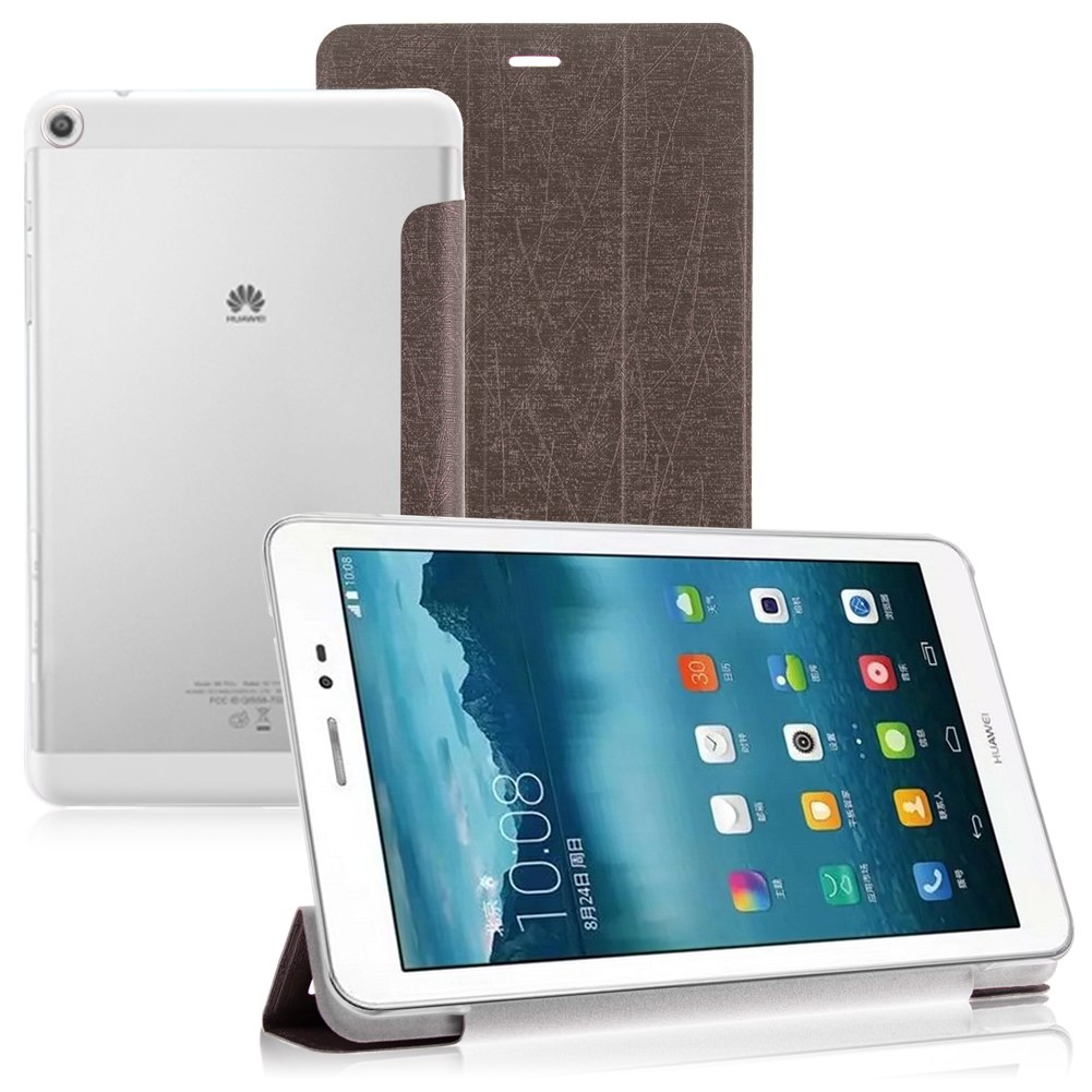 Folding Slim Leather Case Stand Cover For Huawei Mediapad