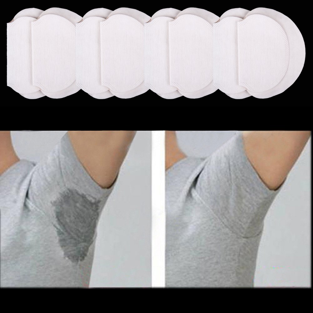 10 Pairs Underarm Armpit Sweat Pads Deodorant Absorbing for Long Sleeve