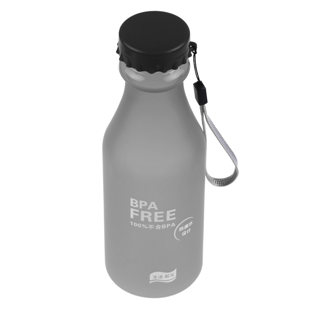 550ml BPA Free Cycling Outdoor Water Bottle Unbreakable Leakproof