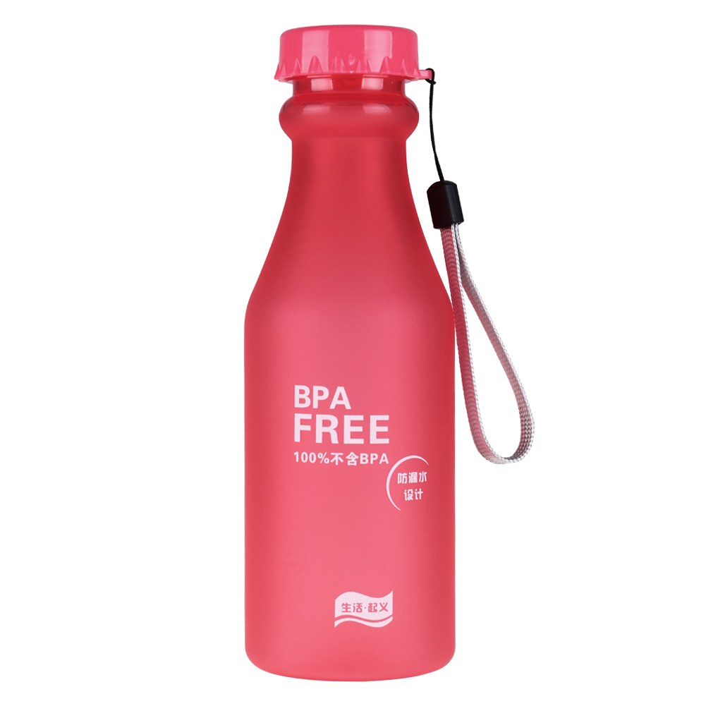 BPA Free 500ml Water Bottle Unbreakable Leakproof Sport Travel Cycling