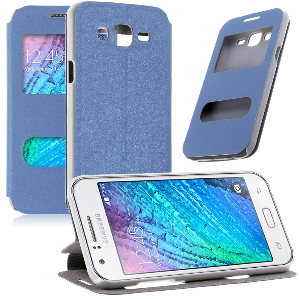 luxury leather window view flip cover stand for samsung galaxy j5 ebay luxury leather window view flip cover stand for samsung galaxy j5 ebay