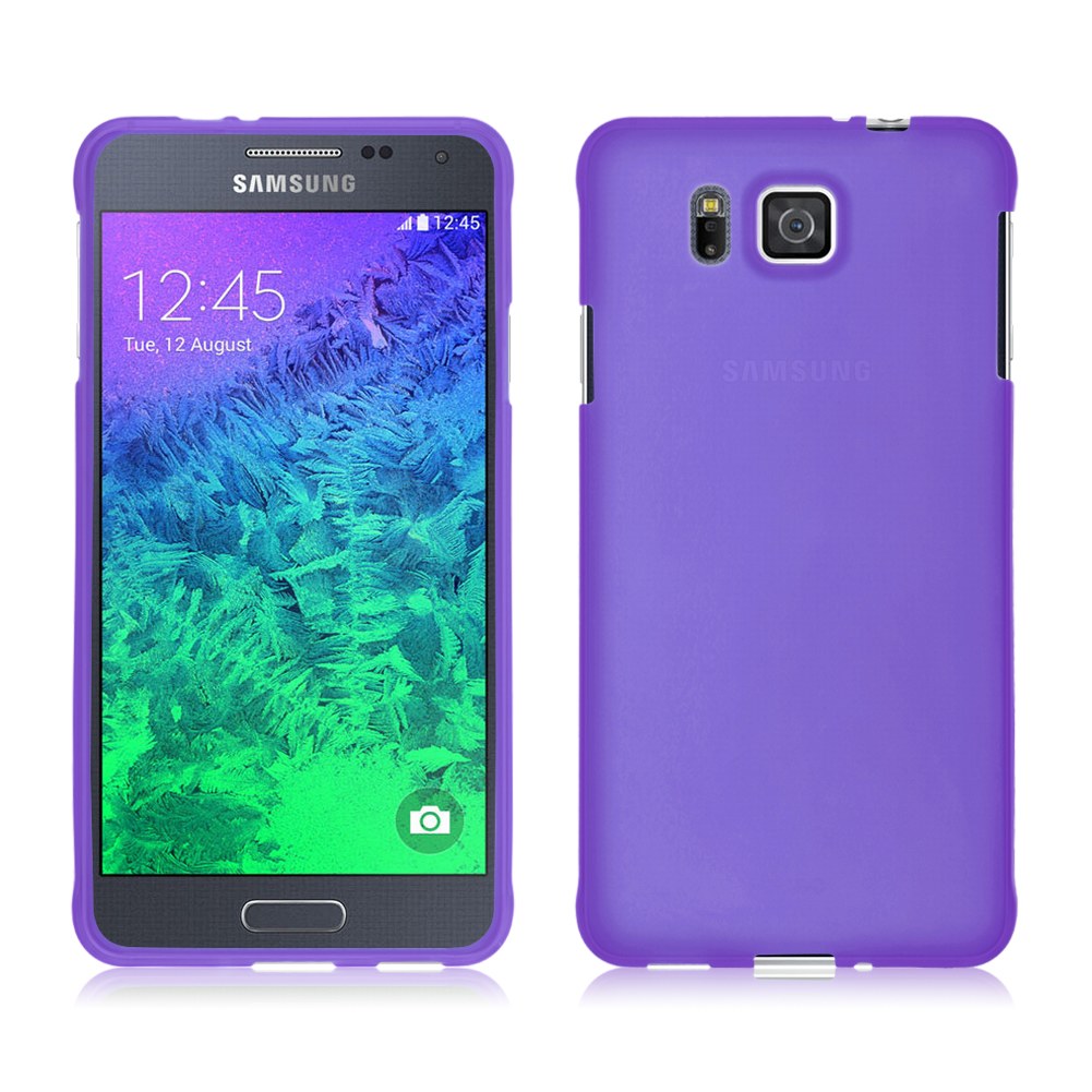 For Samsung Galaxy Alpha G850F Ultra Thin Soft TPU Silicone Back Case