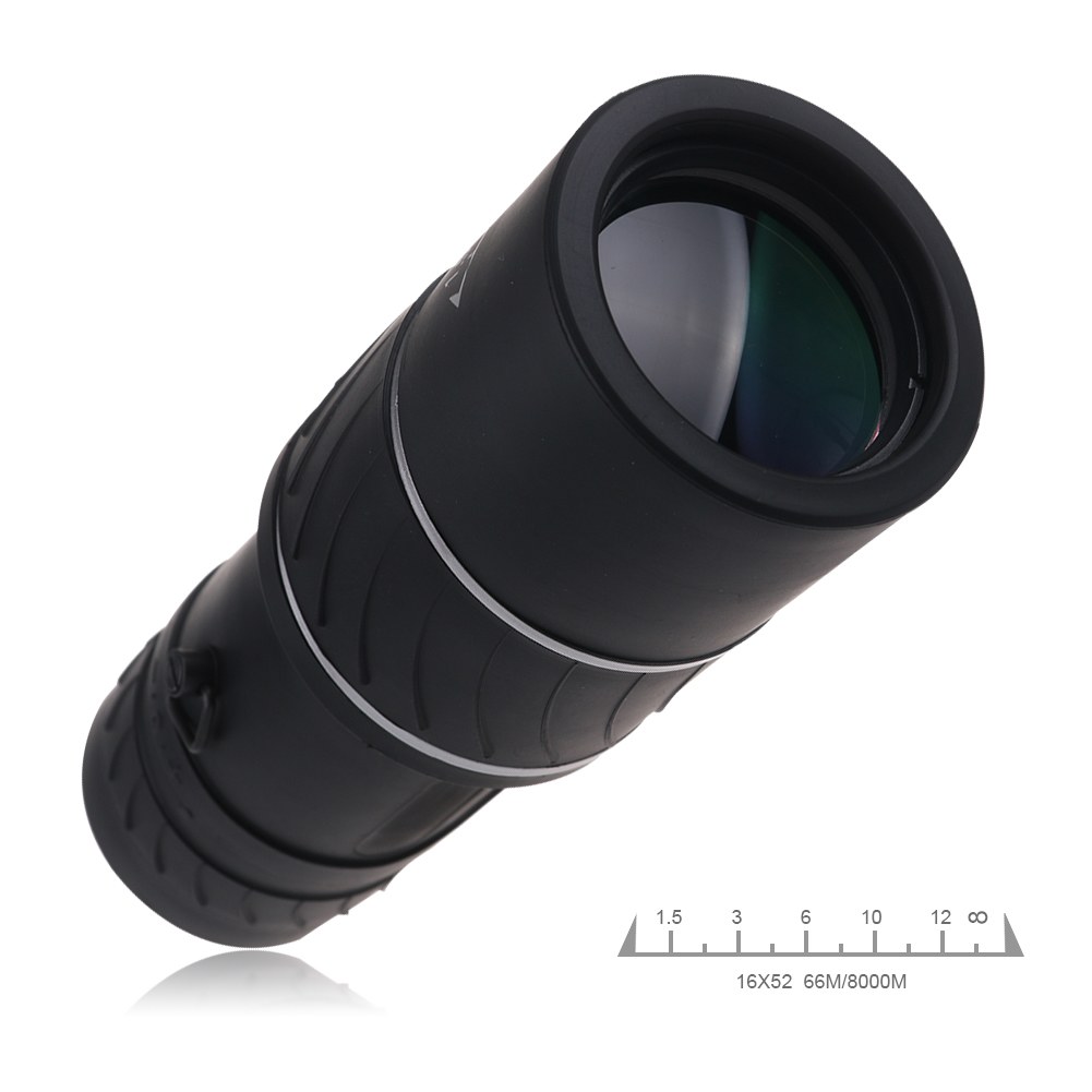 Night Vision 16x52 Dual Focus Optics Zoom Lens Outdoorsports Monocular Telescope