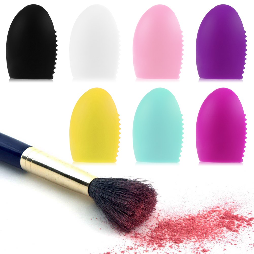 Cosmetic Brush Cleaning Glove Silicone MakeUp Washing Brush Scrubber