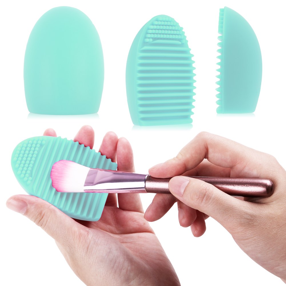 Silicone Cleaning Cosmetic Makeup Foundation Eye Brush Cleaner