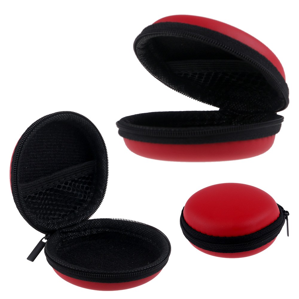 Earphone Headphone Earbud Carry Storage Coin Bag Pouch Hard Case Holder
