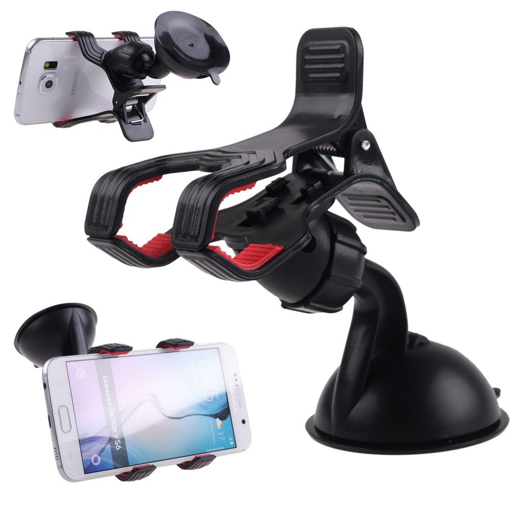 360° Mount Car Holder for iPhone 6 6S Plus 5 4 4S 3 Universal
