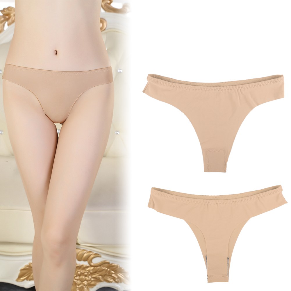Invisible Underwear Thong Seamless Crotch Thong Ice Women A Female T
