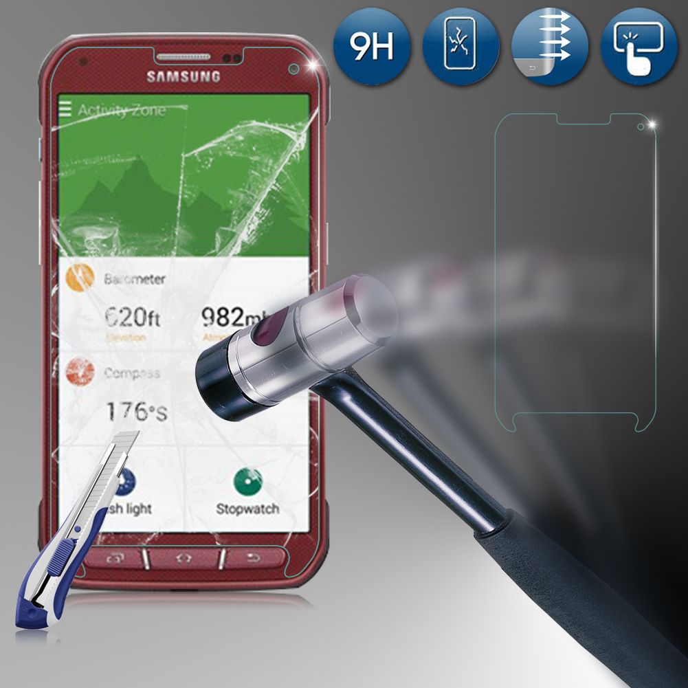 TEMPERED GORILLA GLASS SCREEN PROTECTOR For SAMSUNG GALAXY S5 Active