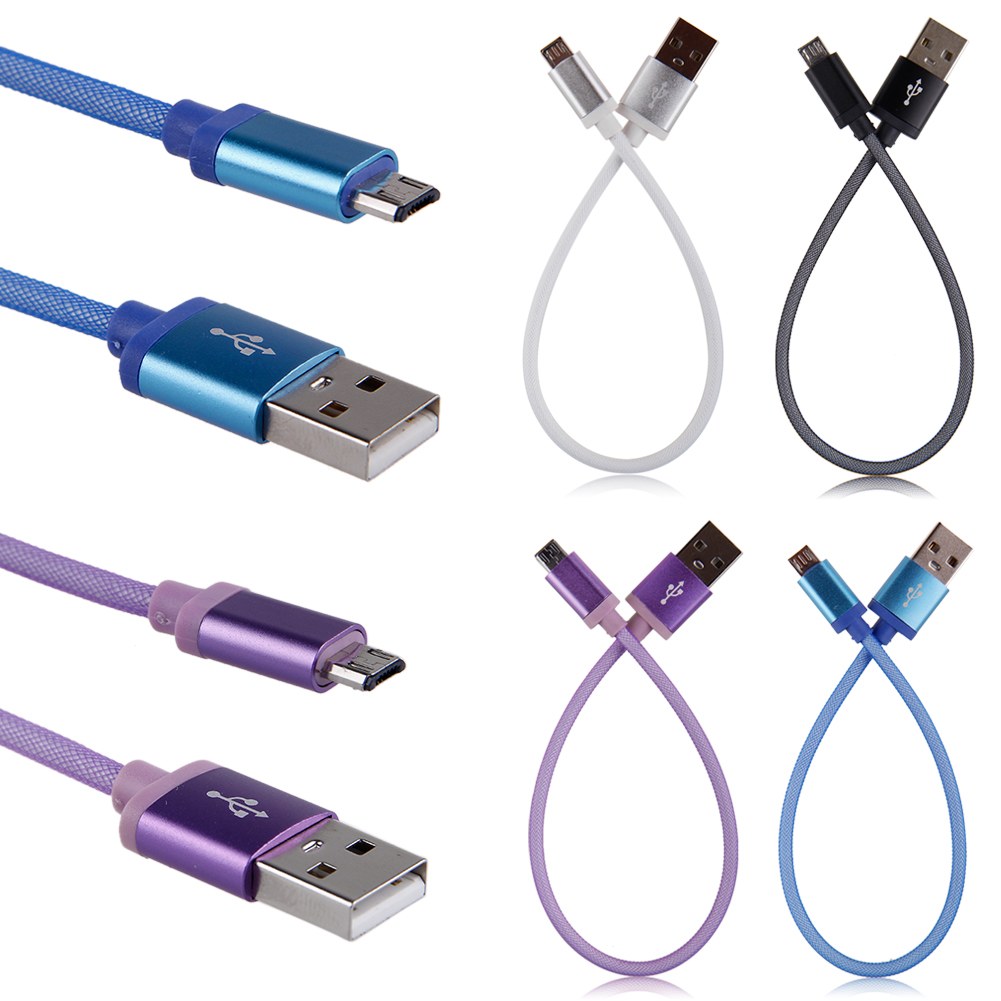 Short Micro USB Charger Data Sync Cable Cord for Samsung Galaxy S4 HTC Android eBay