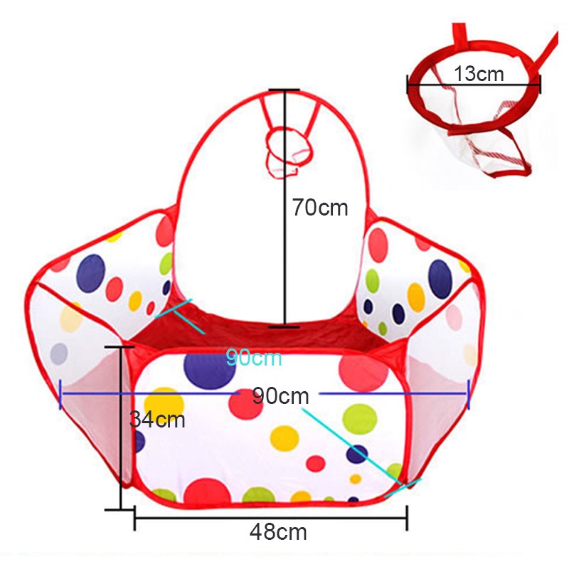 NEW PORTABLE FOLDING POP UP PLAY TENT CHILDRENS KIDS PLAYHOUSE PARADISE