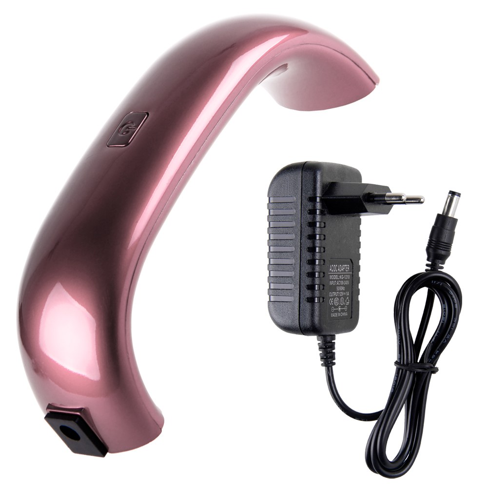 Mini Portable 9W LED CCFL Nail Dryer Curing Lamp Machine for UV Gel